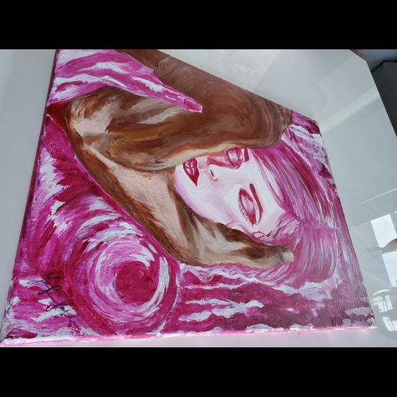 Acrylic Painting - In Your Arms - Picture 2 of 4